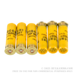 25 Rounds of 20ga Ammo by Fiocchi - 7/8 ounce #7 1/2 shot