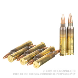 20 Rounds of .223 Ammo by Winchester USA - 55gr FMJ