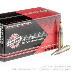 50 Rounds of 5.56x45 Ammo by Black Hills Ammunition - 77gr Polymer Tipped