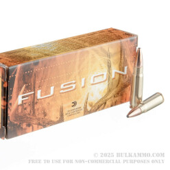 20 Rounds of 7.62x39mm Ammo by Federal - 123gr Fusion