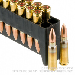 20 Rounds of 7.62x39mm Ammo by PMC - 123gr FMJ