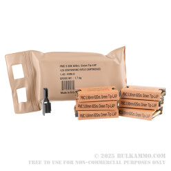 600 Rounds of 5.56x45 Ammo by PMC - 62gr FMJ