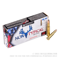 200 Rounds of 30-30 Win Ammo by Federal Non-Typical - 150gr SP