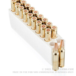 20 Rounds of .308 Win Ammo by Black Hills Gold Ammunition - 180gr Polymer Tipped