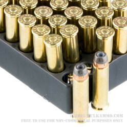 50 Rounds of .357 Mag Ammo by Magtech - 158gr SJHP