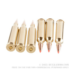 20 Rounds of 7mm Rem Mag Ammo by Black Hills Gold - 139gr GMX