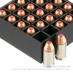 25 Rounds of 9x18mm Makarov Ammo by Hornady Critical Defense - 95gr JHP