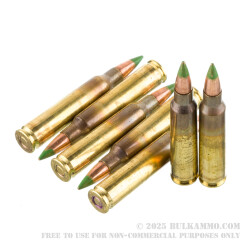 1000 Rounds of 5.56x45 Ammo by Winchester USA - 62gr FMJ M855