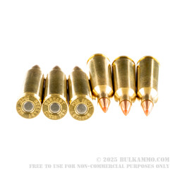 20 Rounds of .22-250 Rem Ammo by Hornady - 40gr V-Max