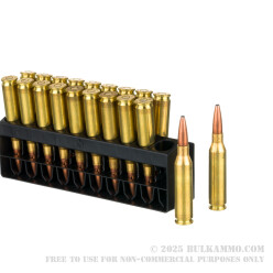 20 Rounds of .260 Rem Ammo by Remington Core-Lokt - 140gr PSP