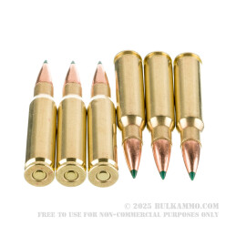 20 Rounds of .308 Win Ammo by Remington Core-Lokt Tipped - 165gr Polymer Tip