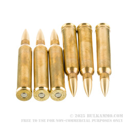 20 Rounds of .300 Win Mag Ammo by Vairog - 190gr Solid Brass