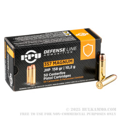 500 Rounds of .357 Mag Ammo by Prvi Partizan - 158gr JHP