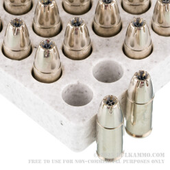 20 Rounds of 9mm Ammo by Browning X-Point Defense - 147gr JHP