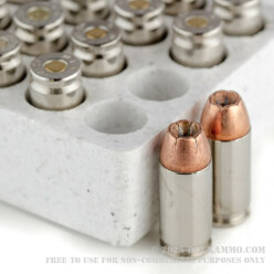 20 Rounds of .40 S&W Ammo by Winchester Train & Defend - 180gr JHP