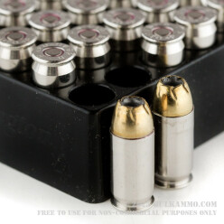 25 Rounds of .45 ACP Ammo by Remington Golden Saber - 185gr JHP +P