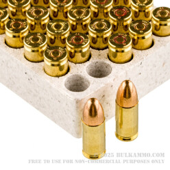 50 Rounds of 9mm Ammo by Winchester - 124gr FMJ