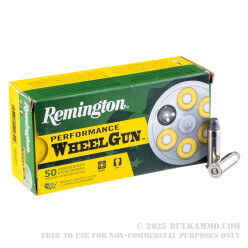 500 Rounds of .38 Spl Ammo by Remington Performance WheelGun - 158gr LSWC