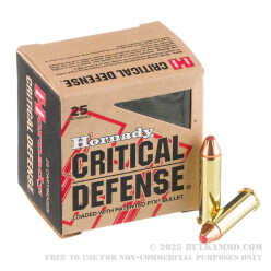 25 Rounds of .357 Mag Ammo by Hornady - 125gr JHP