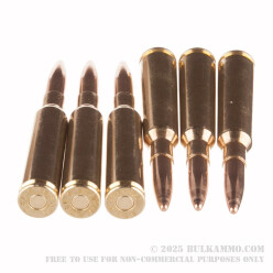 20 Rounds of 6.5x55mm SE Ammo by Sellier & Bellot - 140gr FMJ