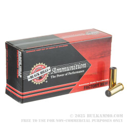 50 Rounds of .38 Spl Ammo by Black Hills Ammunition - 148gr Hollow Back Wadcutter (HBWC)