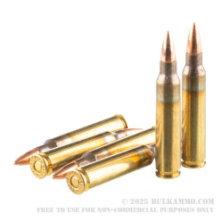 1000 Rounds of .223 Rem Ammo by Hornady Frontier - 55gr FMJ