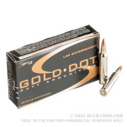 500 Rounds of .223 Ammo by Speer Gold Dot - 64gr SP