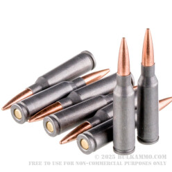 30 Rounds of 5.45x39mm Ammo by Wolf - 60gr FMJ