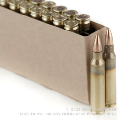 20 Rounds of 5.56x45 Ammo by Winchester - 55gr FMJ