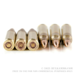 20 Rounds of 5.56x45 Ammo by Winchester - 55gr FMJ