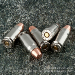 100 Rounds of .357 SIG Ammo by MBI - 124gr FMJFN