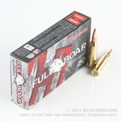 20 Rounds of .243 Win Ammo by Hornady - 80gr GMX