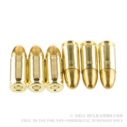 1000 Rounds of 9mm Ammo by Wolf - 124gr FMJ ***STEEL CASES***