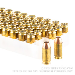 1000 Rounds of .40 S&W Ammo by Speer Lawman Clean-Fire - 165gr TMJ FN