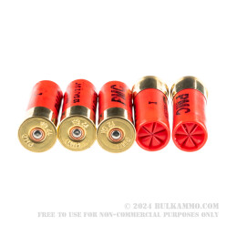 5 Rounds of 12ga Ammo by PMC -  00 Buck