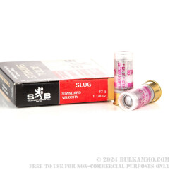 250 Rounds of 12ga Ammo by Sellier & Bellot - 1 1/8 ounce Slug