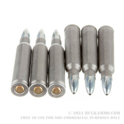 20 Rounds of .223 Ammo by Tula - 55gr HP
