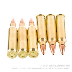 50 Rounds of .223 Ammo by Hornady American Gunner - 55gr HP