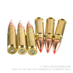200 Rounds of .300 AAC Blackout Ammo by Ammo Inc. - 110gr V-MAX
