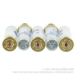 250 Rounds of 12ga Ammo by Fiocchi - 1 ounce #7 1/2 shot