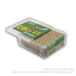 100 Rounds of .22 LR Ammo by Remington CBee - 33gr HP