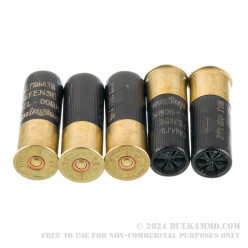 5 Rounds of 12ga Ammo by Remington Ultimate Defense - 00 Buck