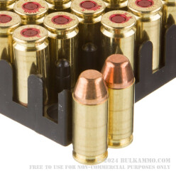 50 Rounds of .40 S&W Ammo by Sellier & Bellot - 180gr TMJ