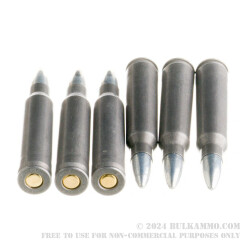 20 Rounds of .223 Ammo by Tula - 55gr FMJ