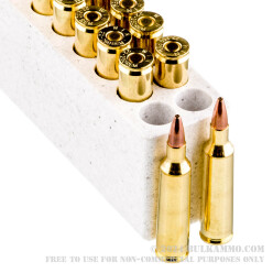 40 Rounds of .22-250 Rem Ammo by Winchester - 45gr JHP