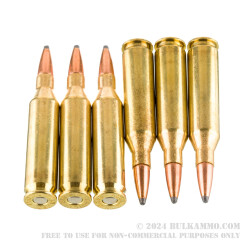 20 Rounds of .243 Win Ammo by Aguila - 100gr SPBT