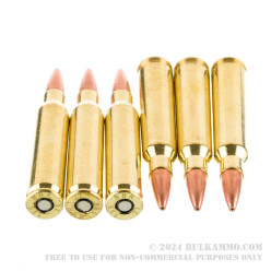 20 Rounds of 5.56x45 Ammo by Barnes VOR-TX - 70gr TSX