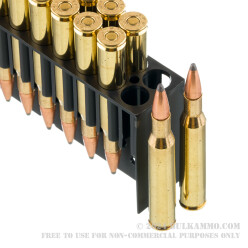 20 Rounds of .270 Win Ammo by Fiocchi - 130gr PSP