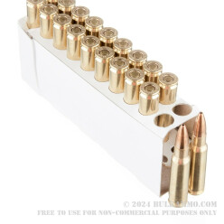 20 Rounds of 6.8 SPC Ammo by Corbon Performance Match - 115gr HPBT