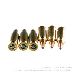 20 Rounds of .222 Rem Ammo by Federal - 50gr SP